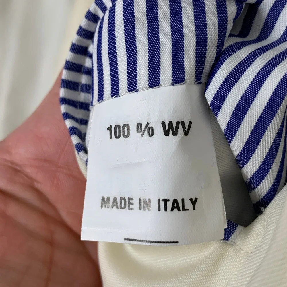 Vitale Barberis Canonico Blazer Jacket Men 40R Sport Coat Peak Lapel Wool Italy